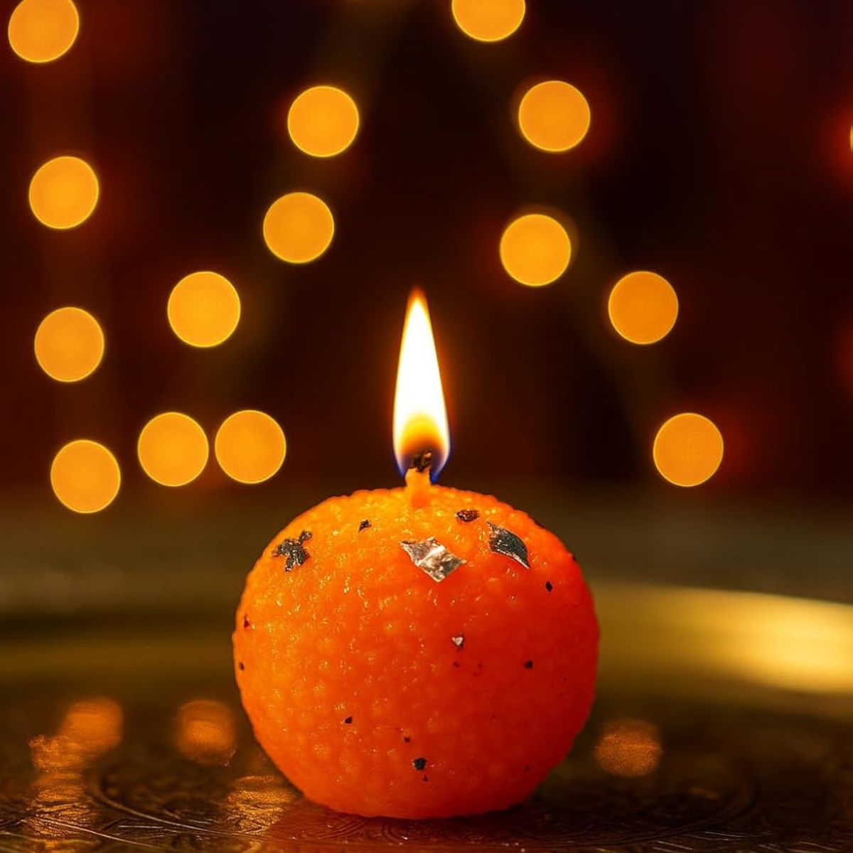 4pc Mootichoor Ladoo Candle Set