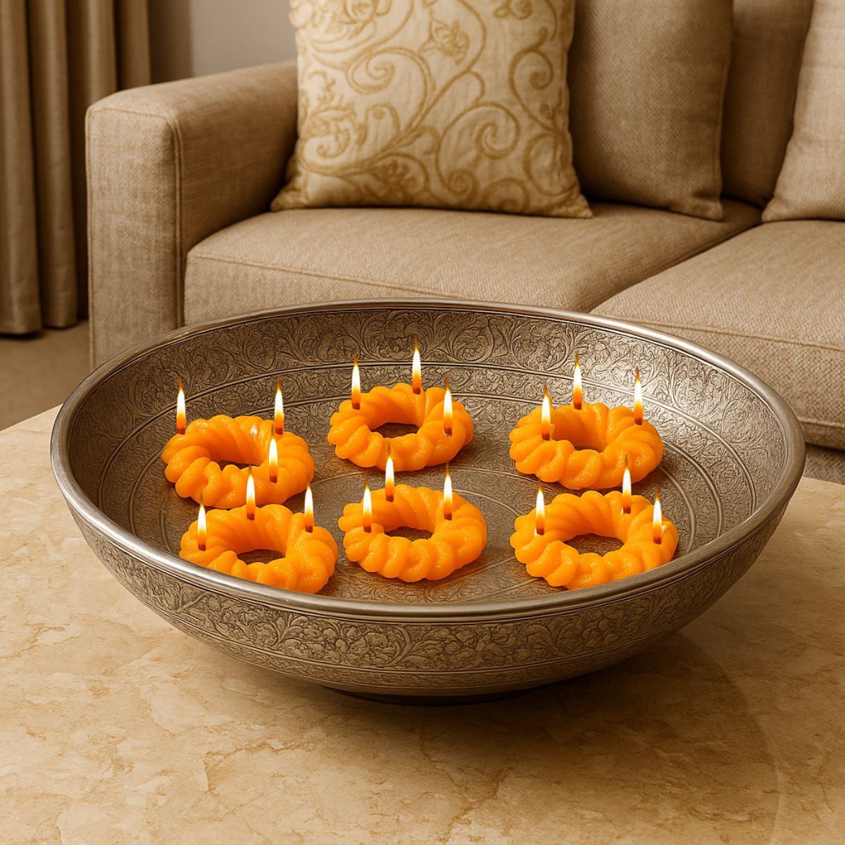 6PC Imarti Candle Set