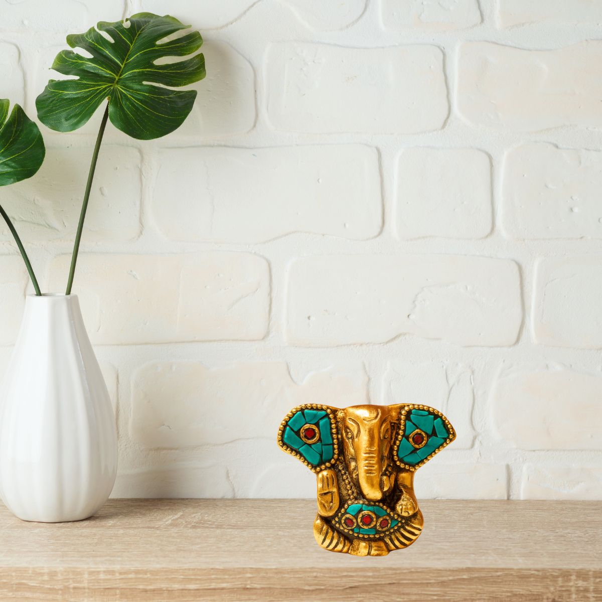 Metal Ganesha Statue Figurine