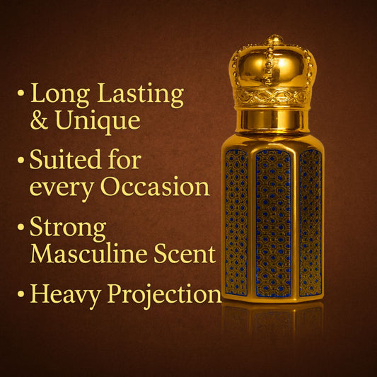 Tiny Shiny Blue Attar Oil