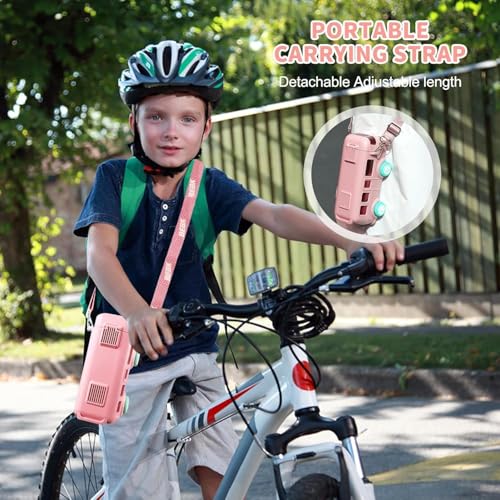 Bus Water Bottle For Kids With Strap, Sipper, & Straw | Leakproof, Bpa Free With Lock, 500 Ml | Tritan Water Bottle For School Kids | Cute Bus Shaped Water| (PINK-COLOR)