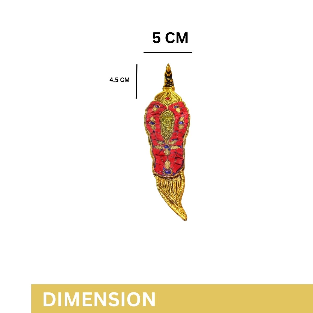 Metal Leaf Shape Agarbatti Incense Stick Stand