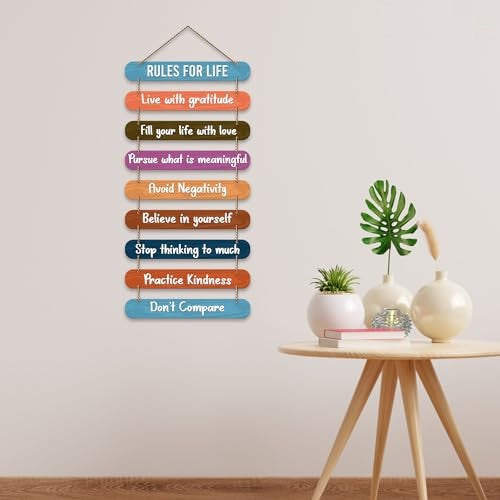 Decor Smart Motivation Quotes Mdf Wall Hanging for Home Decorative Items | Living Room | Office | Gifts | Wall Artwork For Hall Decor | Modern Wall Decorative Accessories for Decoration