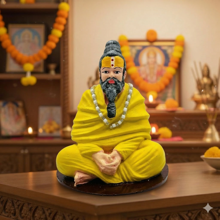 Premanand Ji Maharaj Idol for Car Dashboard