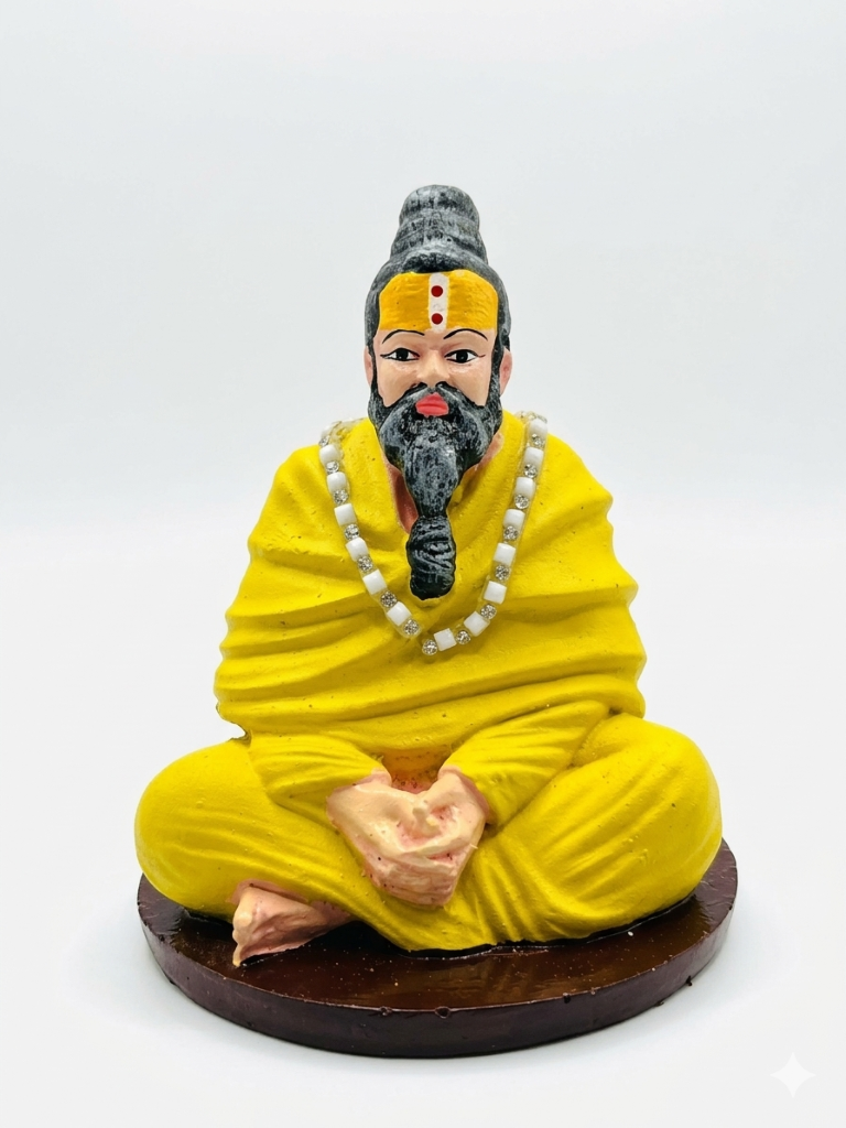 Premanand Ji Maharaj Idol for Car Dashboard