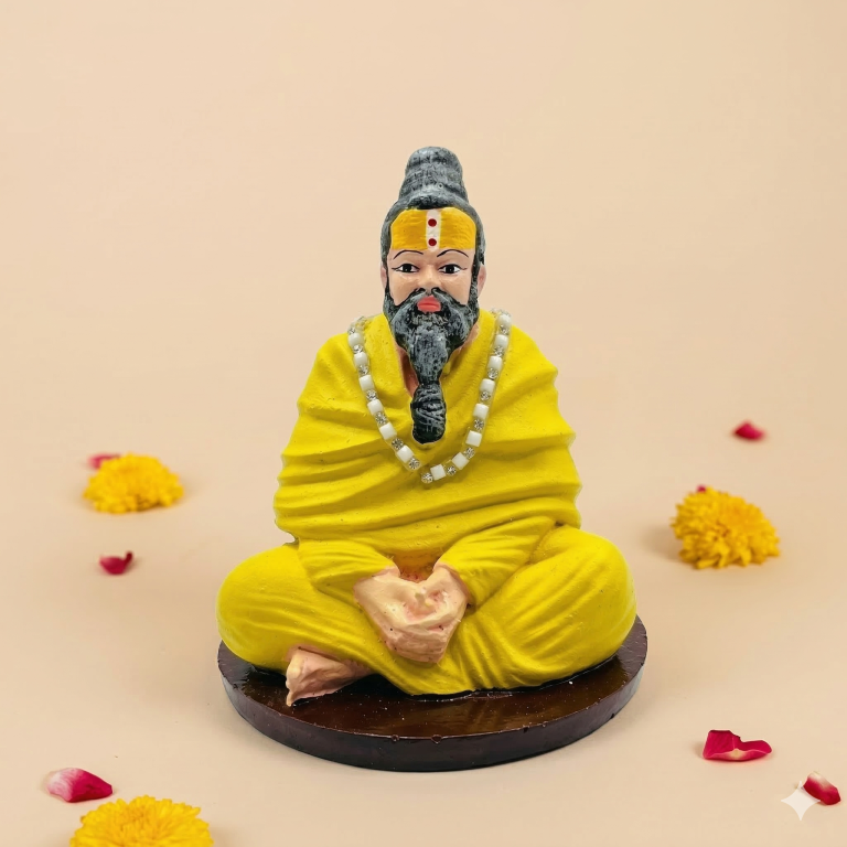 Premanand Ji Maharaj Idol for Car Dashboard