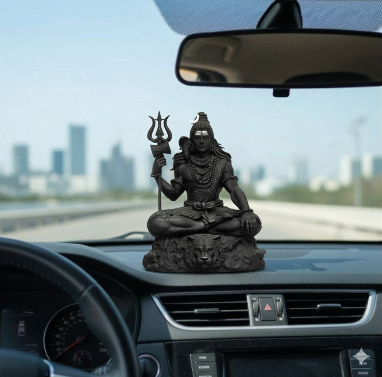 Shiva Meditation Idol 9 cm