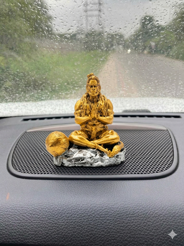 Hanuman Meditation Idol 9 cm