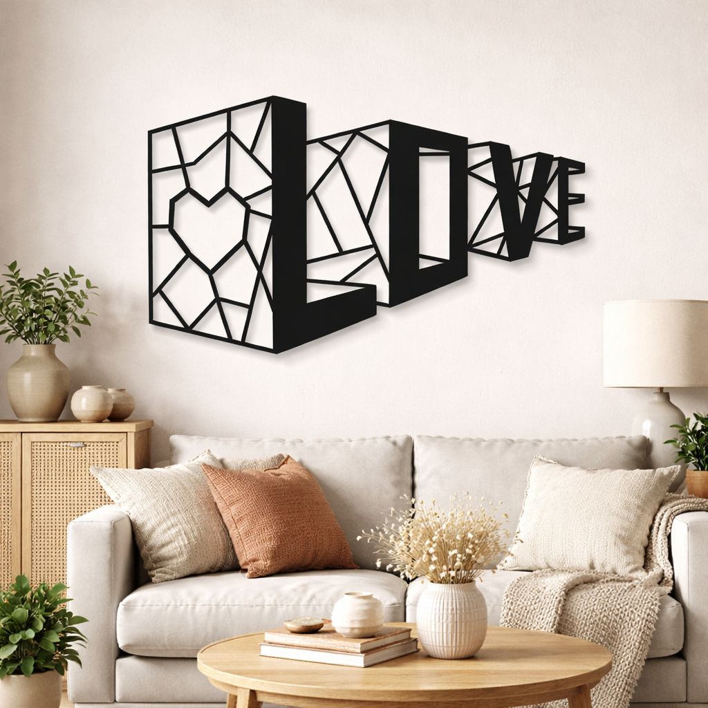 Love Wooden Wall Art Decor