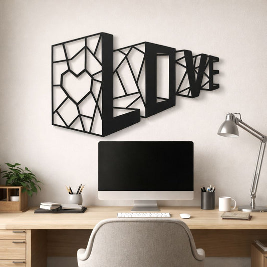Love Wooden Wall Art Decor