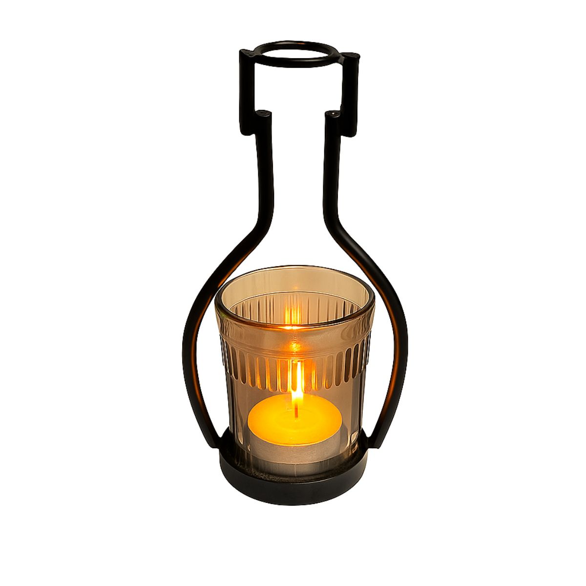 Iron Brass Candle and Plant Holder