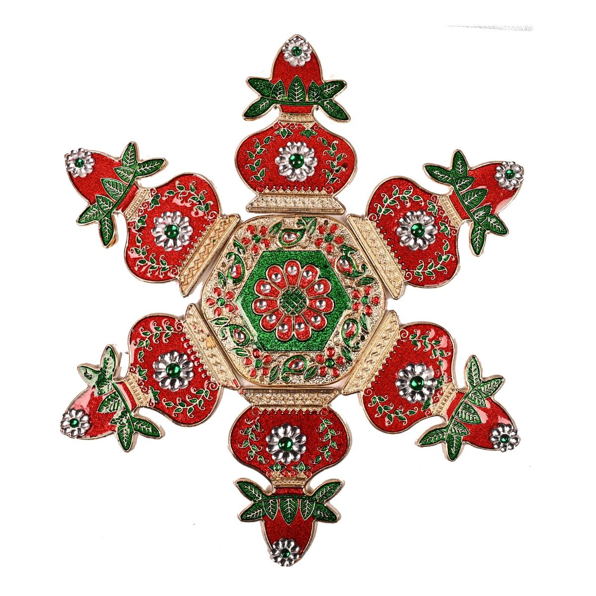 Kalash Meena Stone Rangoli
