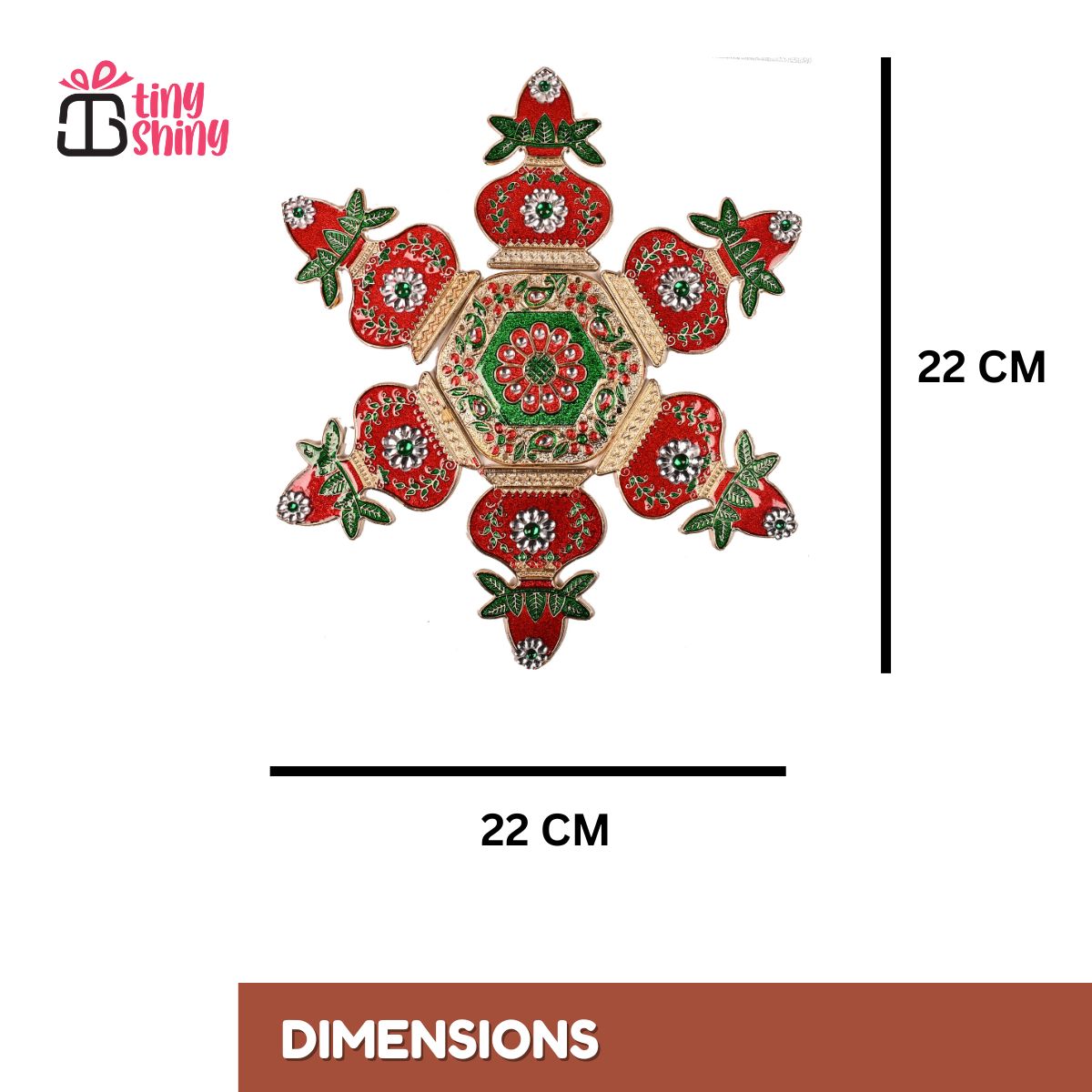Kalash Meena Stone Rangoli