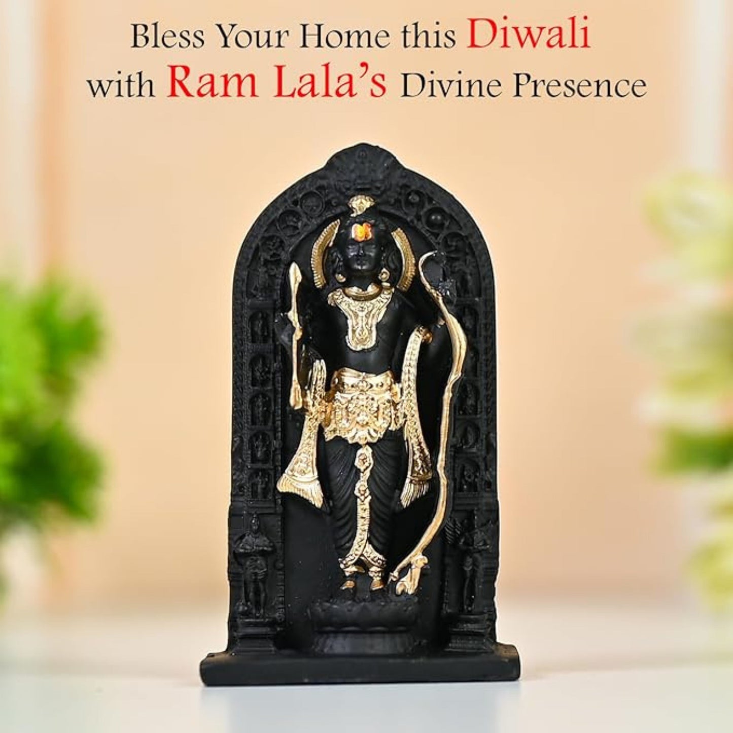 Tiny Shiny Ram Lala Idol Murti Statue