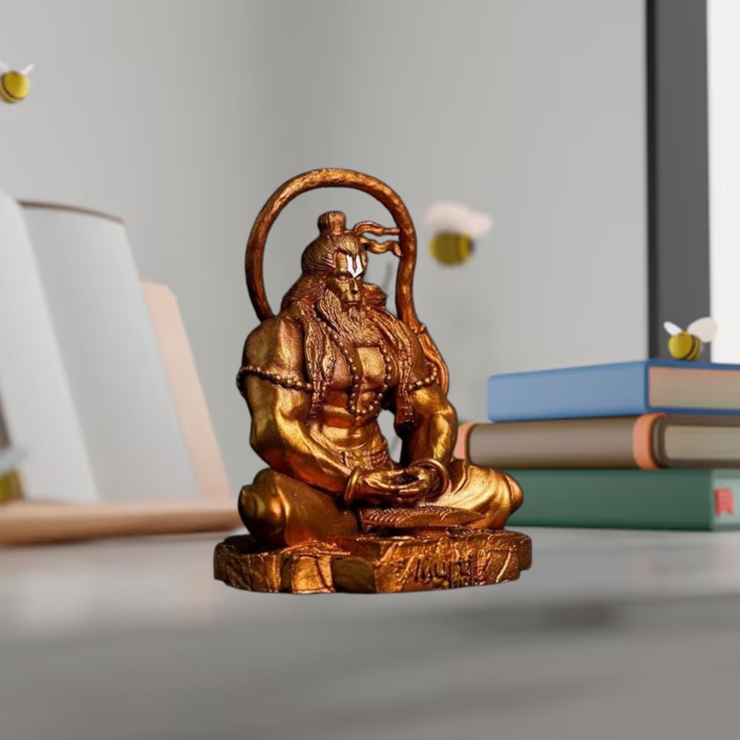 Tiny Shiny Tail Hanuman Ji Murti Dhyan Mudra