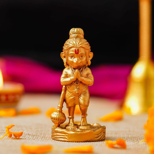 Tiny Shiny Bal Lord Hanuman Dhyan Mudra