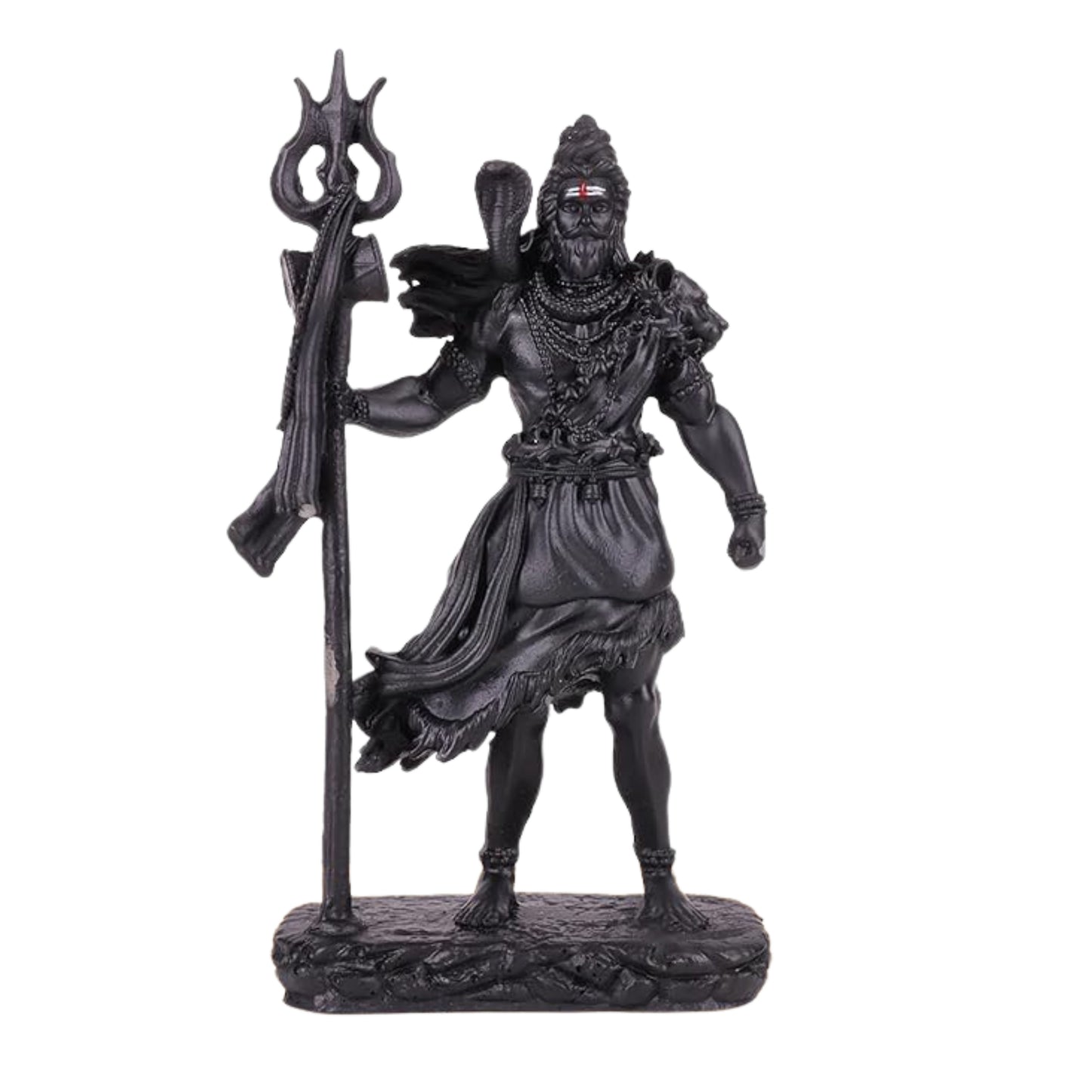 Tiny Shiny Standing Shiv Ji Statue Good Luck Gift